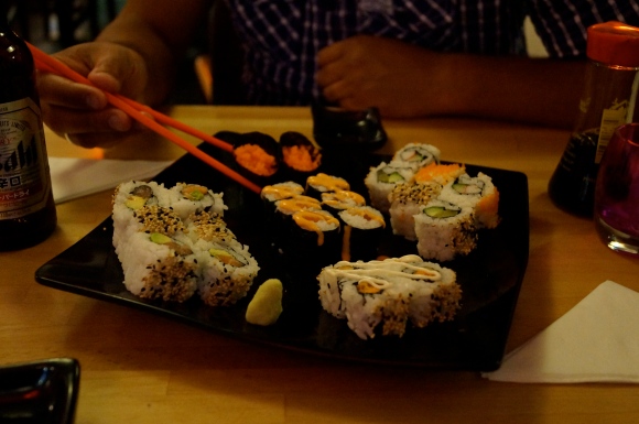 sushi at little tokyo